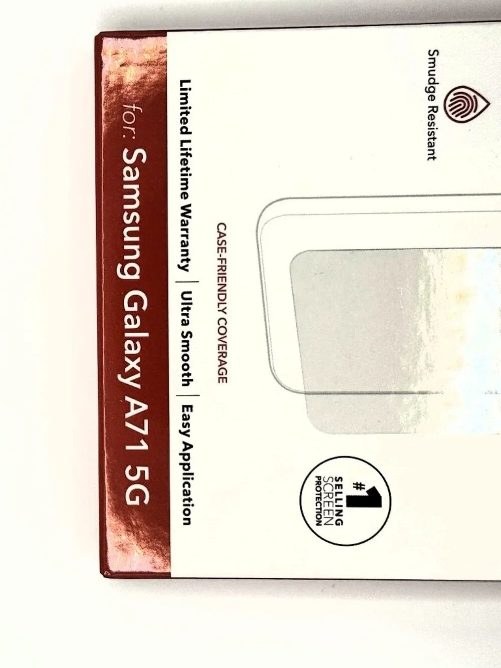Invisible Shield glass screen protector for Samsung Galaxy A71 Ultra Smooth